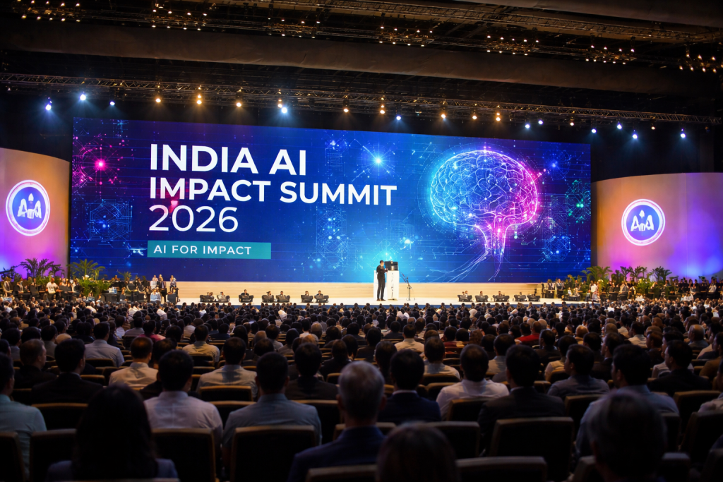 India AI Impact Summit 2026 at Bharat Mandapam